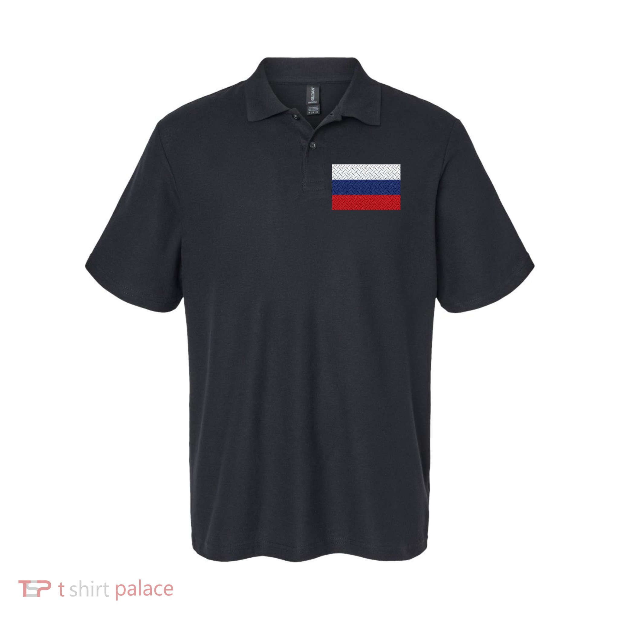 Russian Metal Flag Polo