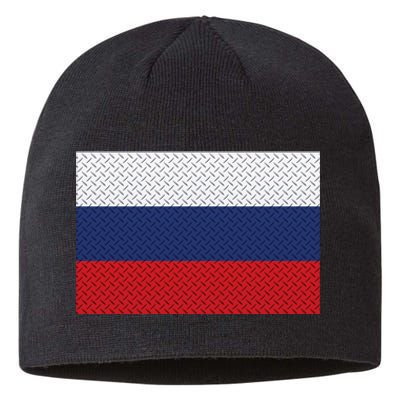 Russian Metal Flag Sustainable Beanie