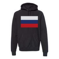 Russian Metal Flag Premium Hoodie