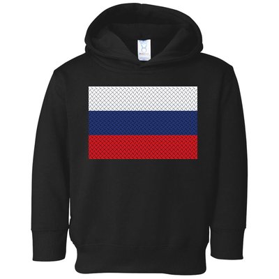 Russian Metal Flag Toddler Hoodie