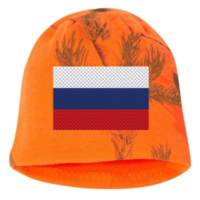 Russian Metal Flag Kati - Camo Knit Beanie