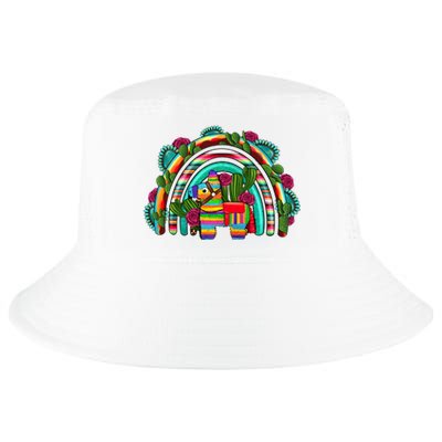 Rainbow Mexican Fiesta Cinco De Mayo Cool Comfort Performance Bucket Hat