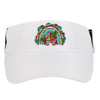 Rainbow Mexican Fiesta Cinco De Mayo Adult Drive Performance Visor