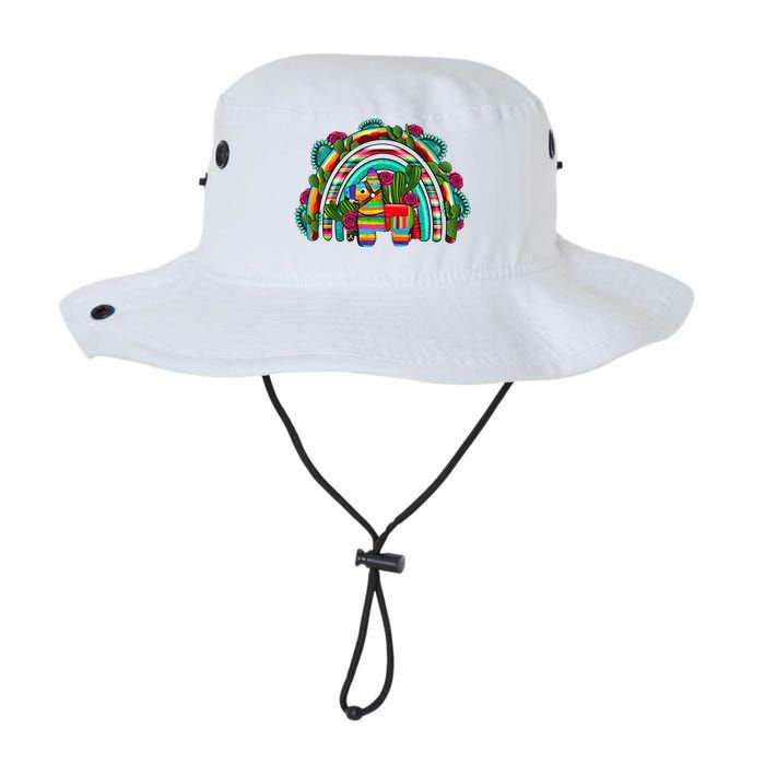 Rainbow Mexican Fiesta Cinco De Mayo Legacy Cool Fit Booney Bucket Hat