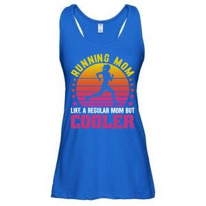 Running Mom Funny Marathon Runner Mother's Day Gift Great Gift Ladies Essential Flowy Tank