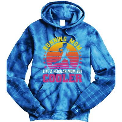 Running Mom Funny Marathon Runner Mother's Day Gift Great Gift Tie Dye Hoodie