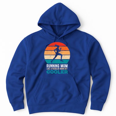 Running Mom Funny Marathon Runner Mother's Day Gift Hoodie