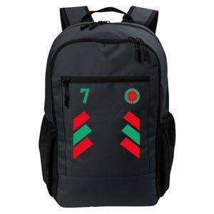 Retro7 Moroccan Football Morocco Soccer Morocco Flag Daily Commute Backpack