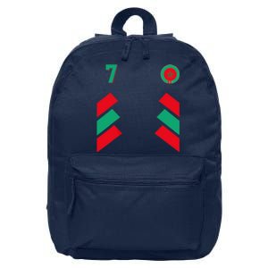 Retro7 Moroccan Football Morocco Soccer Morocco Flag 16 in Basic Backpack