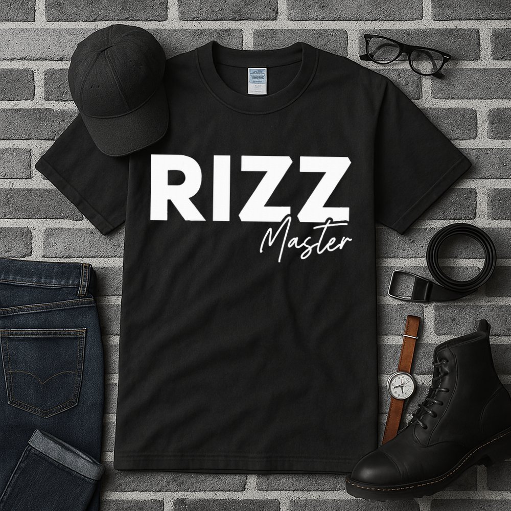 Rizz Master Funny Rizzler W Rizz Lord Rizz King Tall T-Shirt