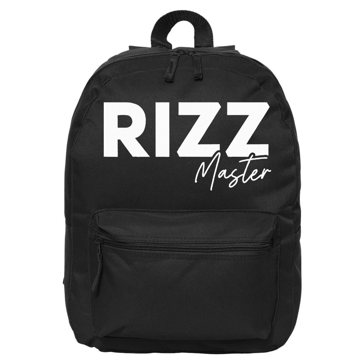 Rizz Master Funny Rizzler W Rizz Lord Rizz King 16 in Basic Backpack