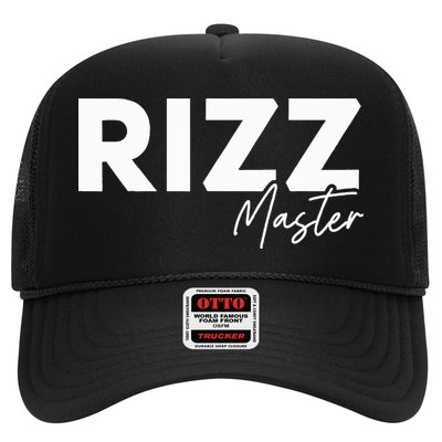 Rizz Master Funny Rizzler W Rizz Lord Rizz King Trucker Hat