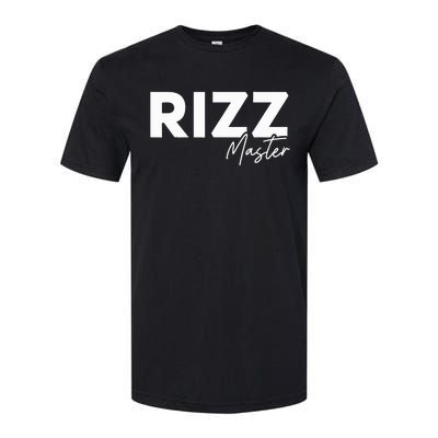 Rizz Master Funny Rizzler W Rizz Lord Rizz King Softstyle CVC T-Shirt