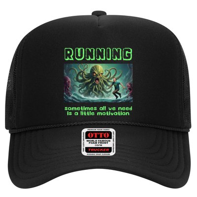 Running Motivation Funny Cthulhu Lovecraft Trucker Hat