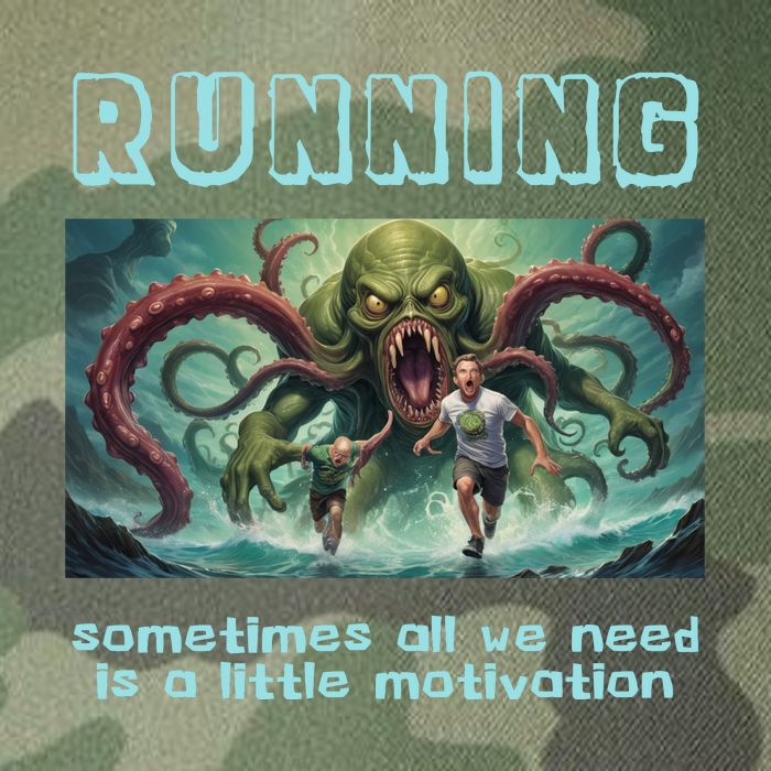 Running Motivation Funny Cthulhu Lovecraft Legacy Tie Dye Trucker Hat