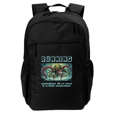 Running Motivation Funny Cthulhu Lovecraft Backpack