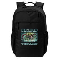 Running Motivation Funny Cthulhu Lovecraft Backpack