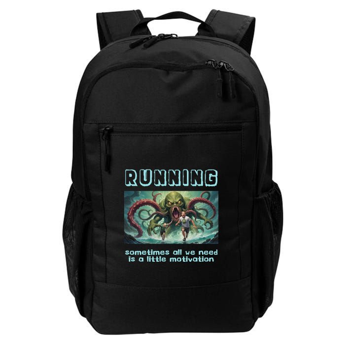 Running Motivation Funny Cthulhu Lovecraft Backpack