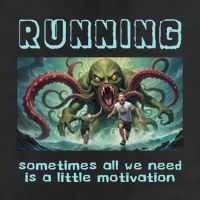 Running Motivation Funny Cthulhu Lovecraft Hat