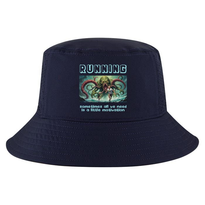 Running Motivation Funny Cthulhu Lovecraft Cool Comfort Performance Bucket Hat