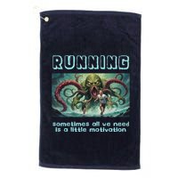 Running Motivation Funny Cthulhu Lovecraft Golf Towel
