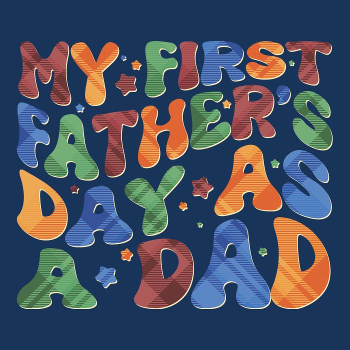 Retro My First Fathers Day As A Dad Infant Baby Jersey Bodysuit