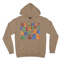 Retro My First Fathers Day As A Dad Hoodie