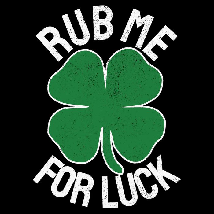 Rub Me For Luck St Patrick's Day Funny Adult Humor Backpack