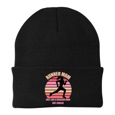Runner Mom Funny Marathon Running Jogging Mothers Day Gift Beanie