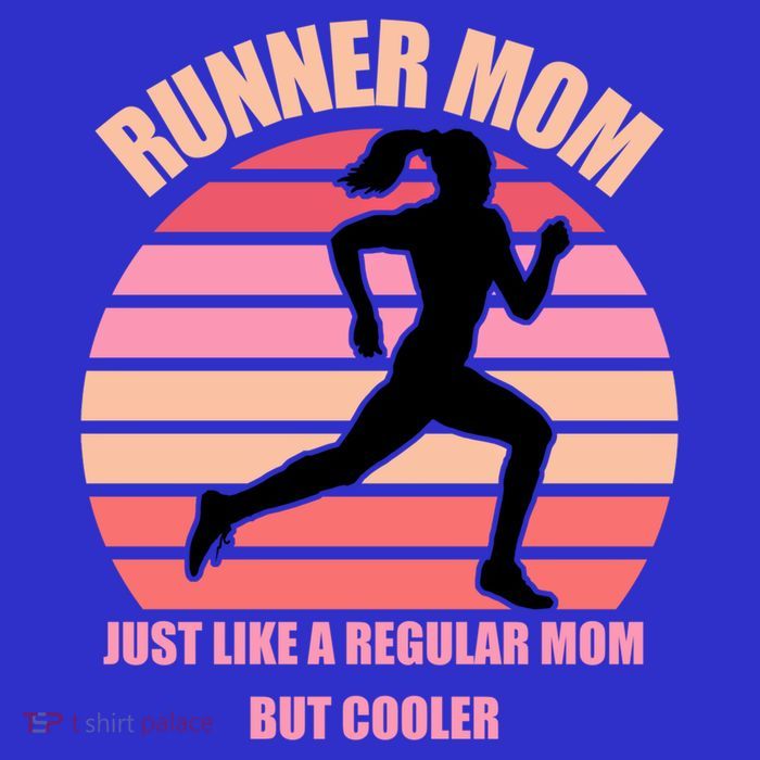 Runner Mom Funny Marathon Running Jogging Mothers Day Gift Tall T-Shirt