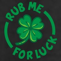 Rub Me For Luck Clover Lucky Symbol Gift 15oz Campfire Ceramic Mug
