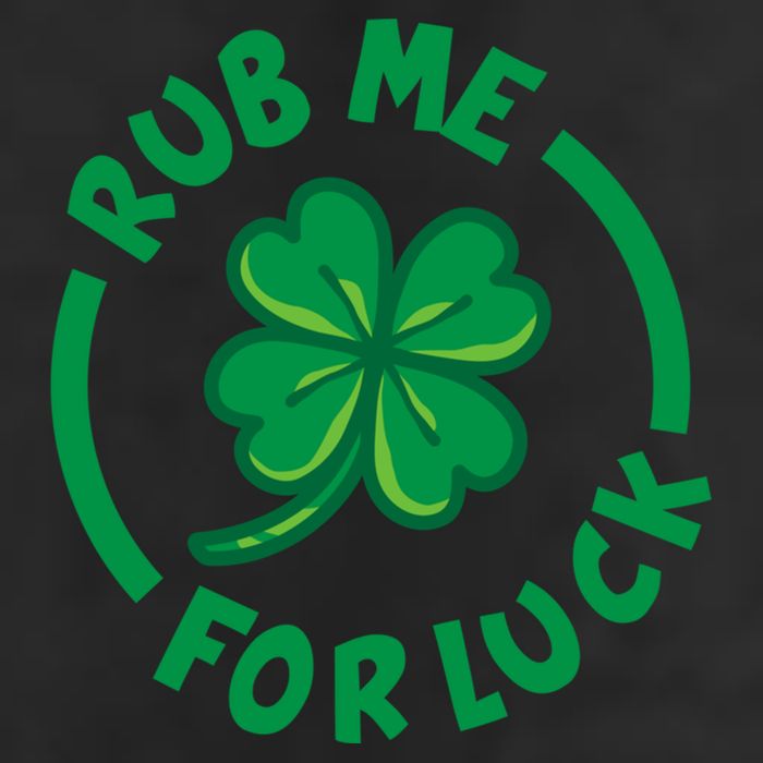 Rub Me For Luck Clover Lucky Symbol Gift 15oz Campfire Ceramic Mug