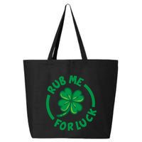 Rub Me For Luck Clover Lucky Symbol Gift 25L Jumbo Tote