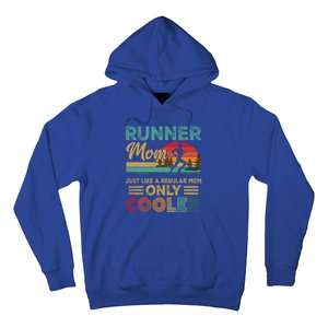 Runner Mom Funny Marathon Running Jogging Mother's Day Funny Gift Hoodie