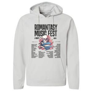 Romantasy Music Fest Book Tropes Smut Gift Dark Romance Reader Performance Fleece Hoodie