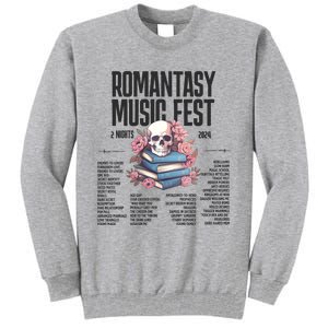 Romantasy Music Fest Book Tropes Smut Gift Dark Romance Reader Tall Sweatshirt