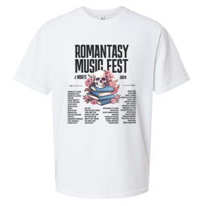 Romantasy Music Fest Book Tropes Smut Gift Dark Romance Reader Sueded Cloud Jersey T-Shirt