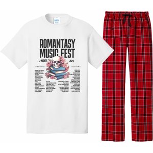 Romantasy Music Fest Book Tropes Smut Gift Dark Romance Reader Pajama Set