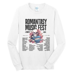 Romantasy Music Fest Book Tropes Smut Gift Dark Romance Reader Tall Long Sleeve T-Shirt