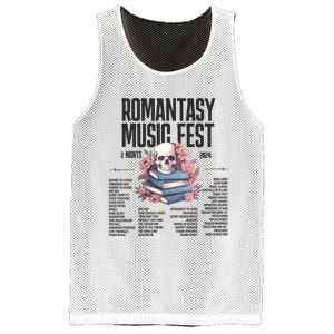 Romantasy Music Fest Book Tropes Smut Gift Dark Romance Reader Mesh Reversible Basketball Jersey Tank