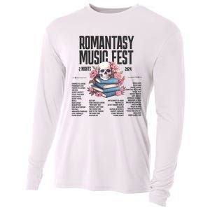 Romantasy Music Fest Book Tropes Smut Gift Dark Romance Reader Cooling Performance Long Sleeve Crew