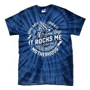 Rocking Motherhood Funny Mom Life Tie-Dye T-Shirt