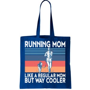 Runner Mom Funny Marathon Running Jogging Gift Tote Bag