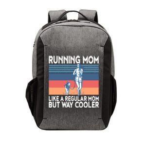 Runner Mom Funny Marathon Running Jogging Gift Vector Backpack