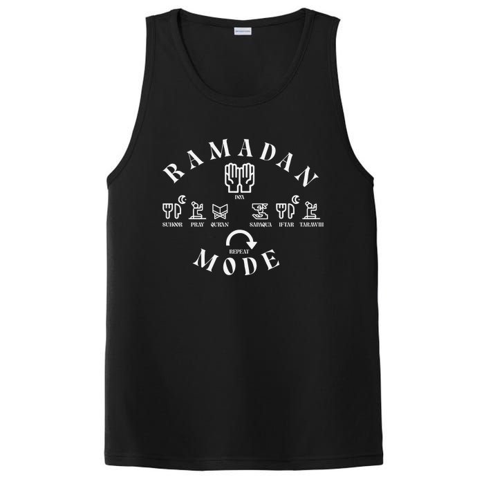 Ramadan Mode Family Mubarak PosiCharge Competitor Tank