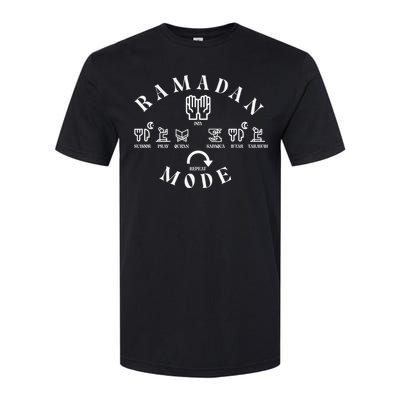 Ramadan Mode Family Mubarak Softstyle CVC T-Shirt