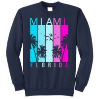 Retro Miami Florida Summer Neon Colors Sweatshirt