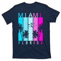 Retro Miami Florida Summer Neon Colors T-Shirt