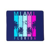 Retro Miami Florida Summer Neon Colors Mousepad