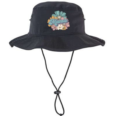 Retro Mama Floral Vintage Mom Flower Legacy Cool Fit Booney Bucket Hat